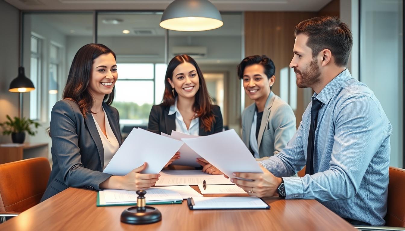 Review of senior legal documents