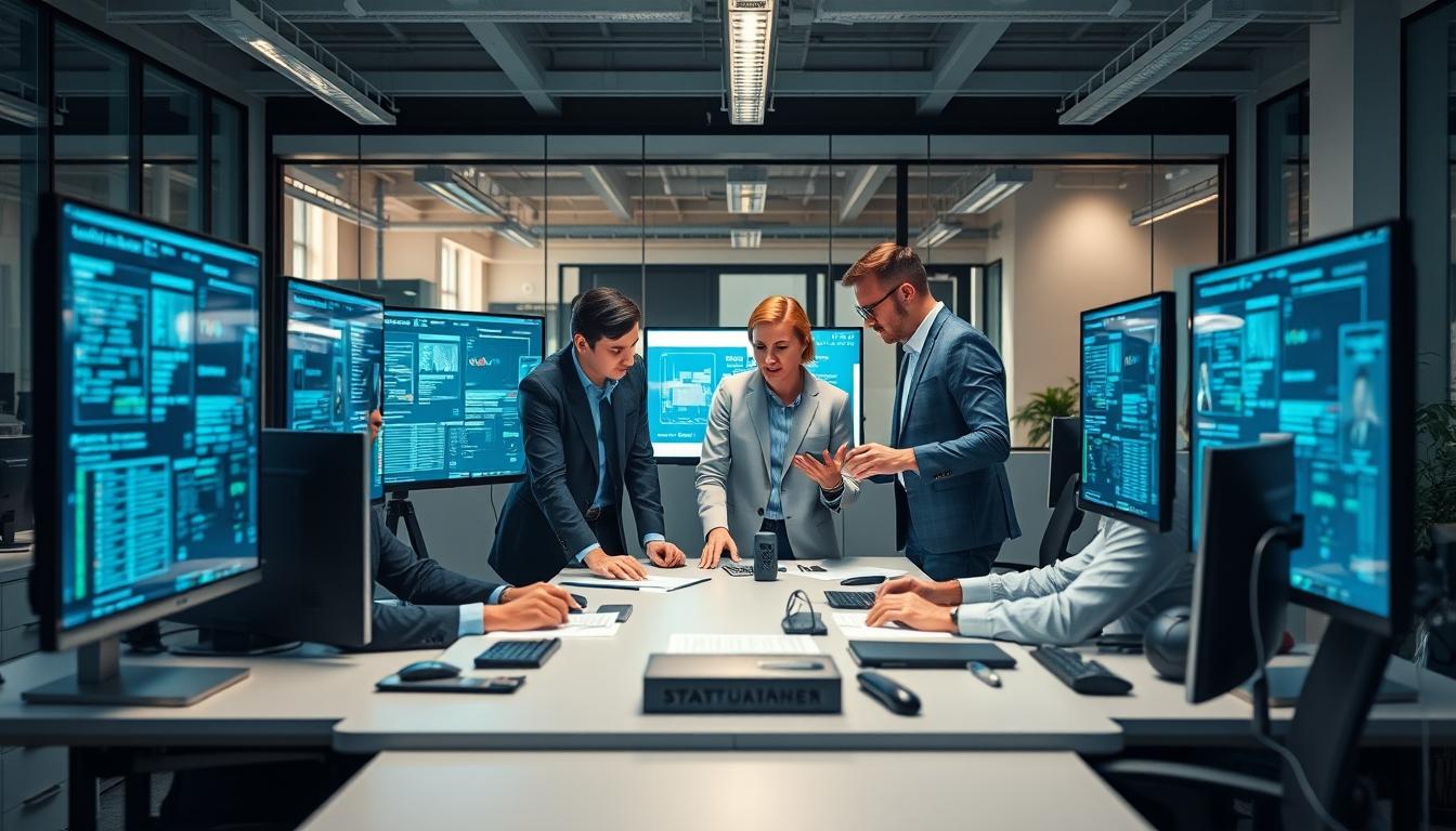 Custom software development for business operations